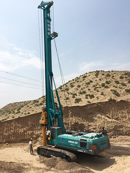 不用洪荒之力，山河智能22F旋挖小钢炮能行