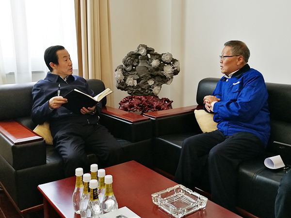 你们“一点三线”我记住了！达哲省长为山河智能鼓劲