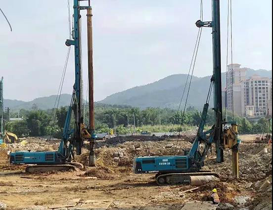 星级品质+星级售后，所以他选择了山河智能旋挖钻机