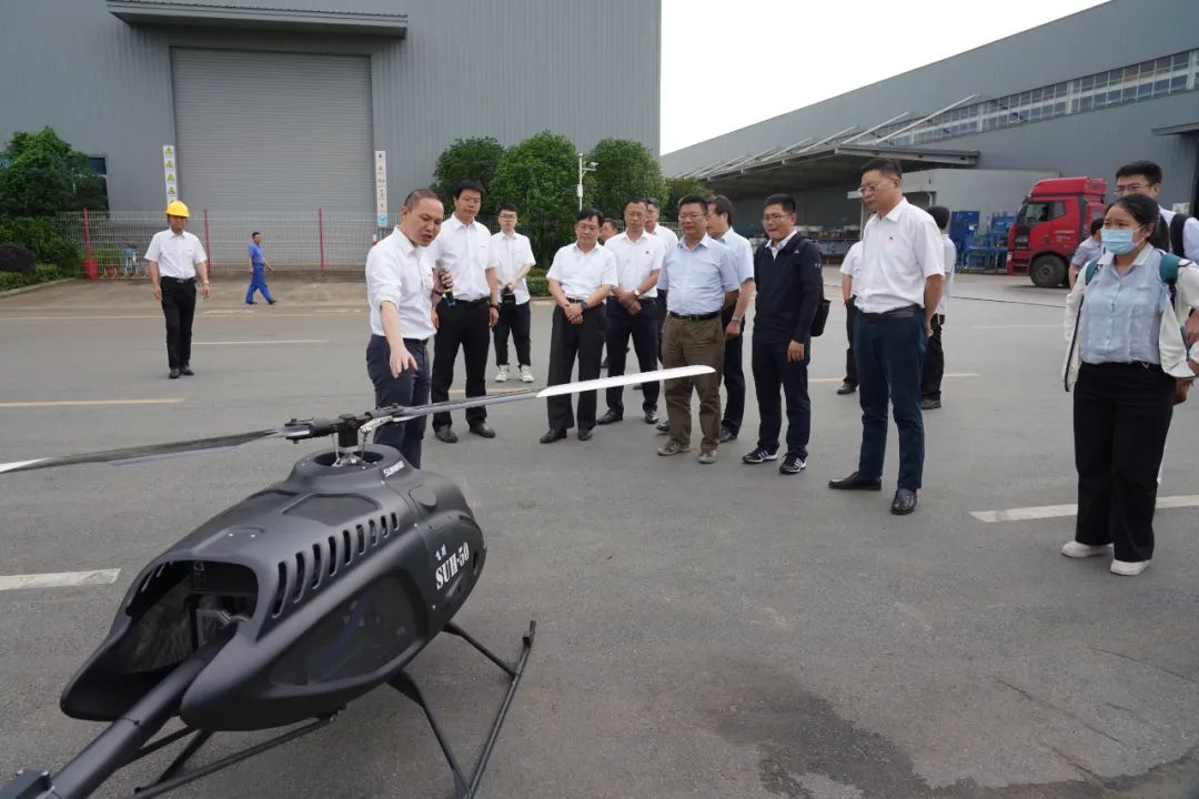 应急管理部科技和信息化司调研山河智能