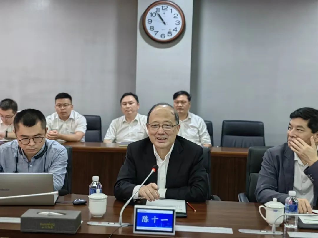 中国科学院院士陈十一率队到访山河智能