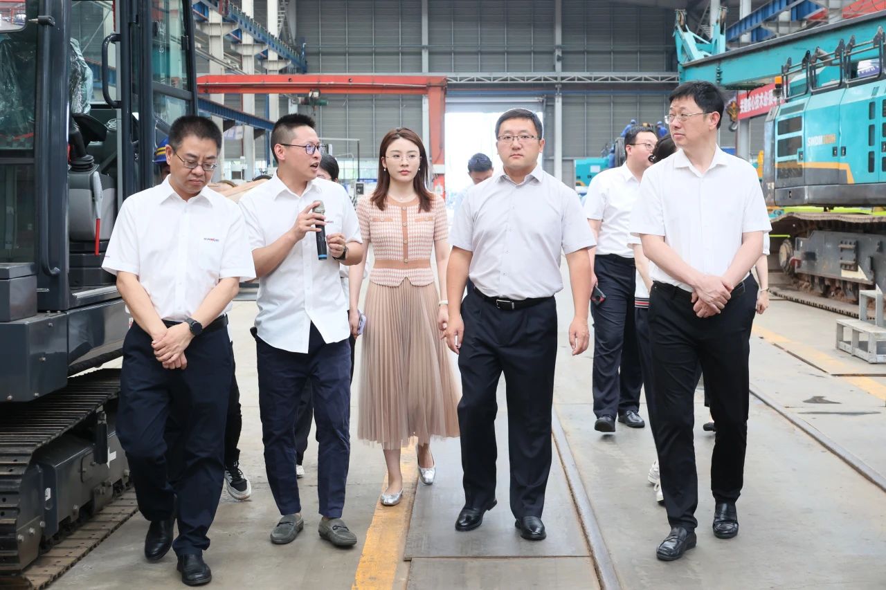 商务部自贸区港司调研山河智能