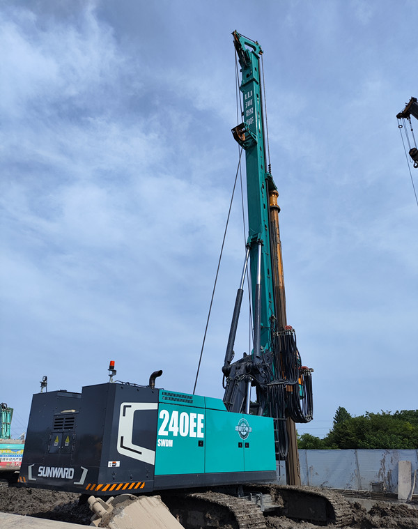 出道即巅峰！山河智能增程式电动旋挖钻机硬核给“利”