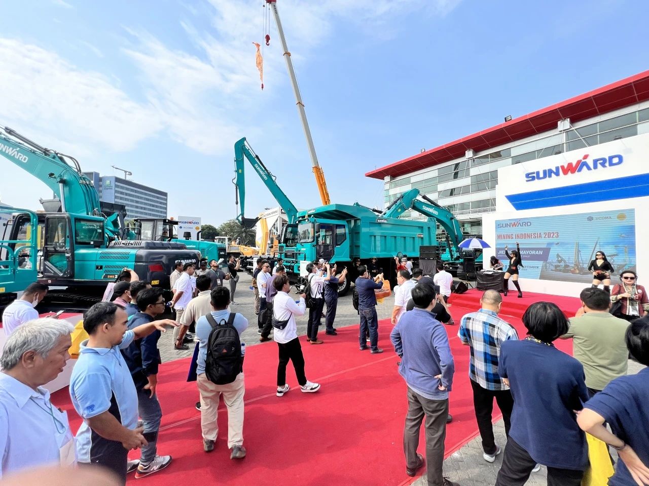 深耕细作，逆势增长！山河智能盛装亮相印尼雅加达矿业展