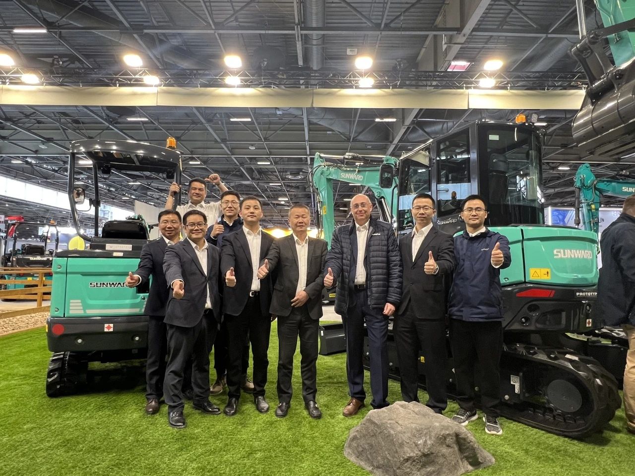 赢战INTERMAT 2024！山河智能土方机械深耕全球高端市场