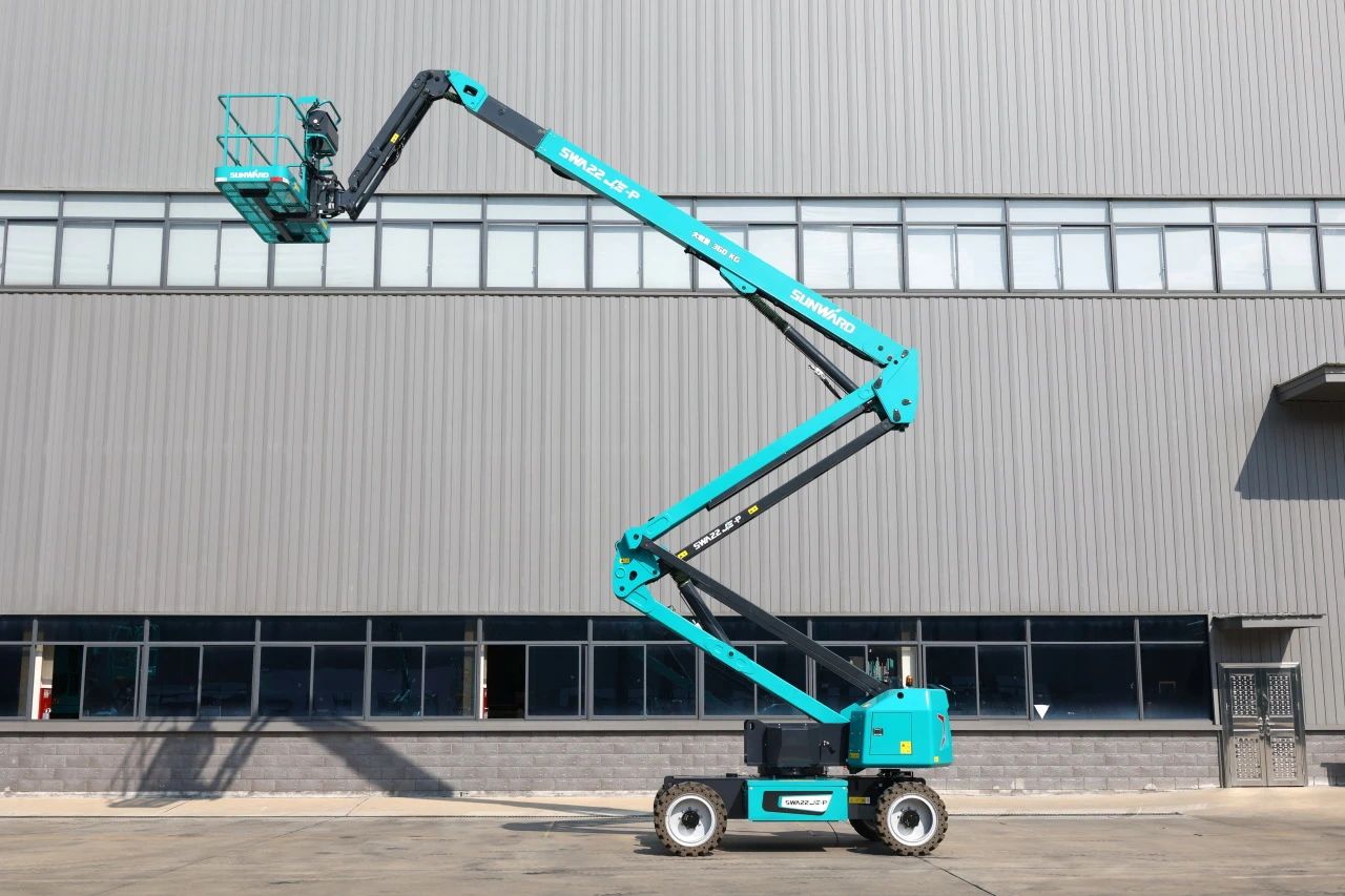 高可靠、高安全、高性能！山河智能新一代P系列电动臂式高空作业平台成功下线