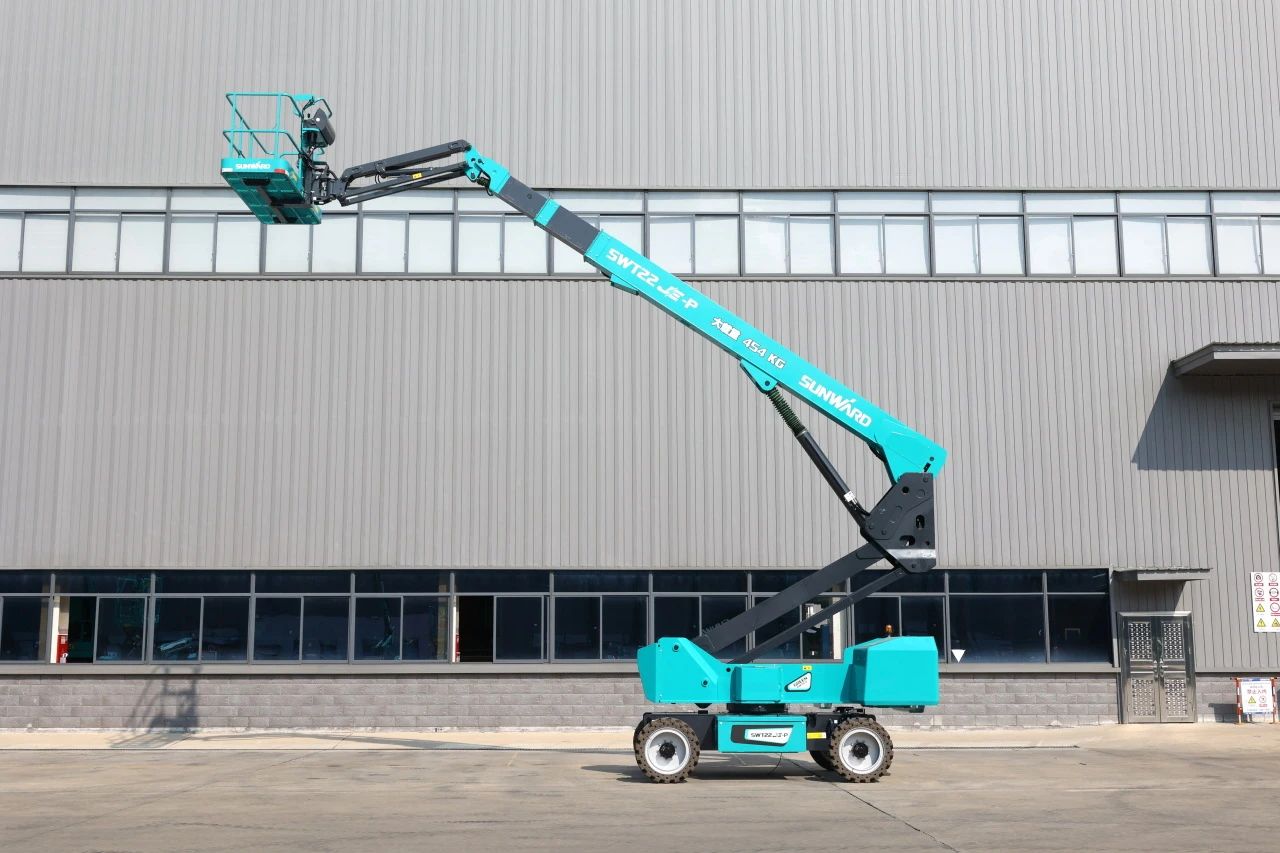 高可靠、高安全、高性能！山河智能新一代P系列电动臂式高空作业平台成功下线